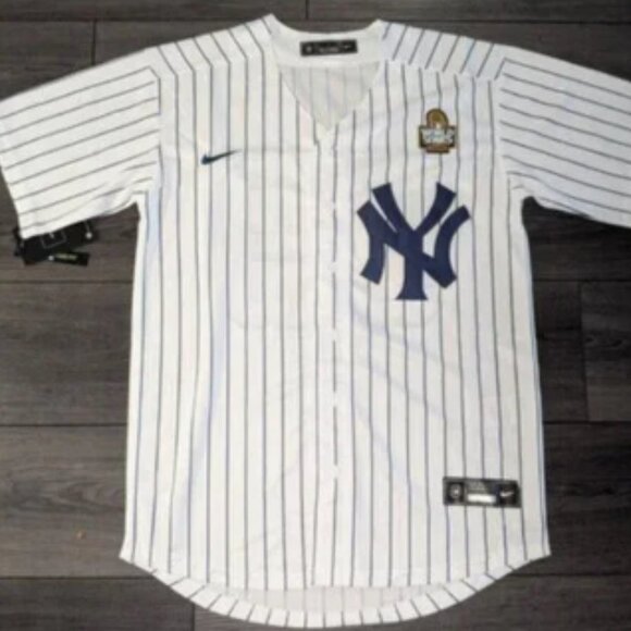 Aaron Judge #99 New York Yankees 2024 World Series Baseball Jersey - Picture 1 of 3